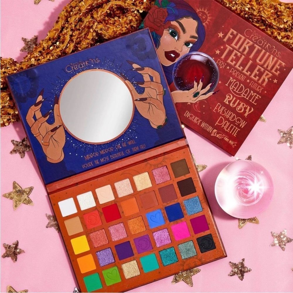 BRAND NEW Beauty Creations Fortune Teller Madame Ruby Eyeshadow Palette!!